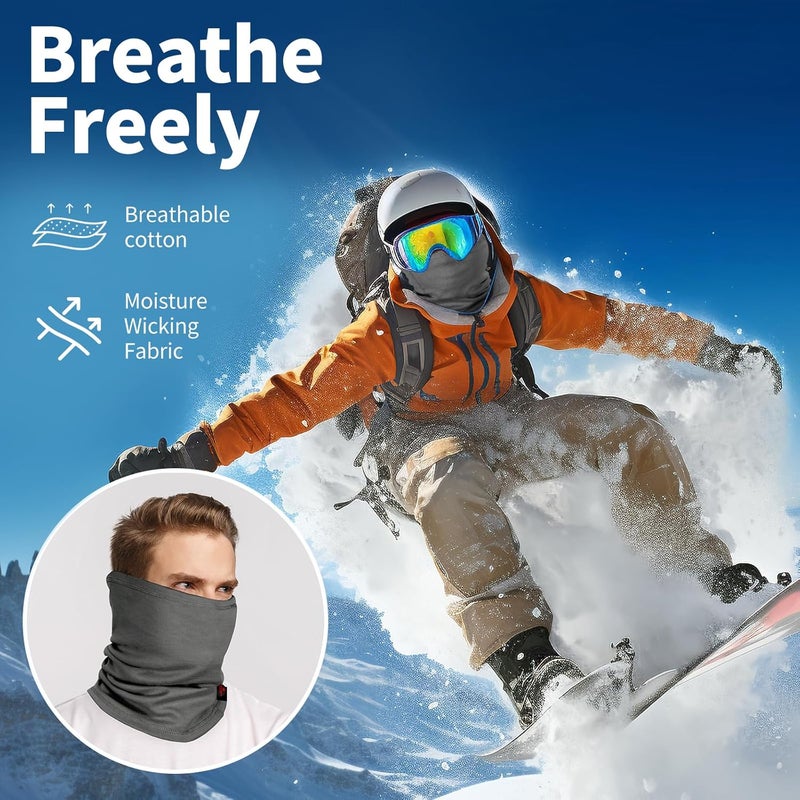 LANLFY Store قناع وجه FR للرجال CATHRC2 غطاء رقبة مقاوم للنيران 100% قطن درع لحام قوس كهربائي 12CAL - Image 5